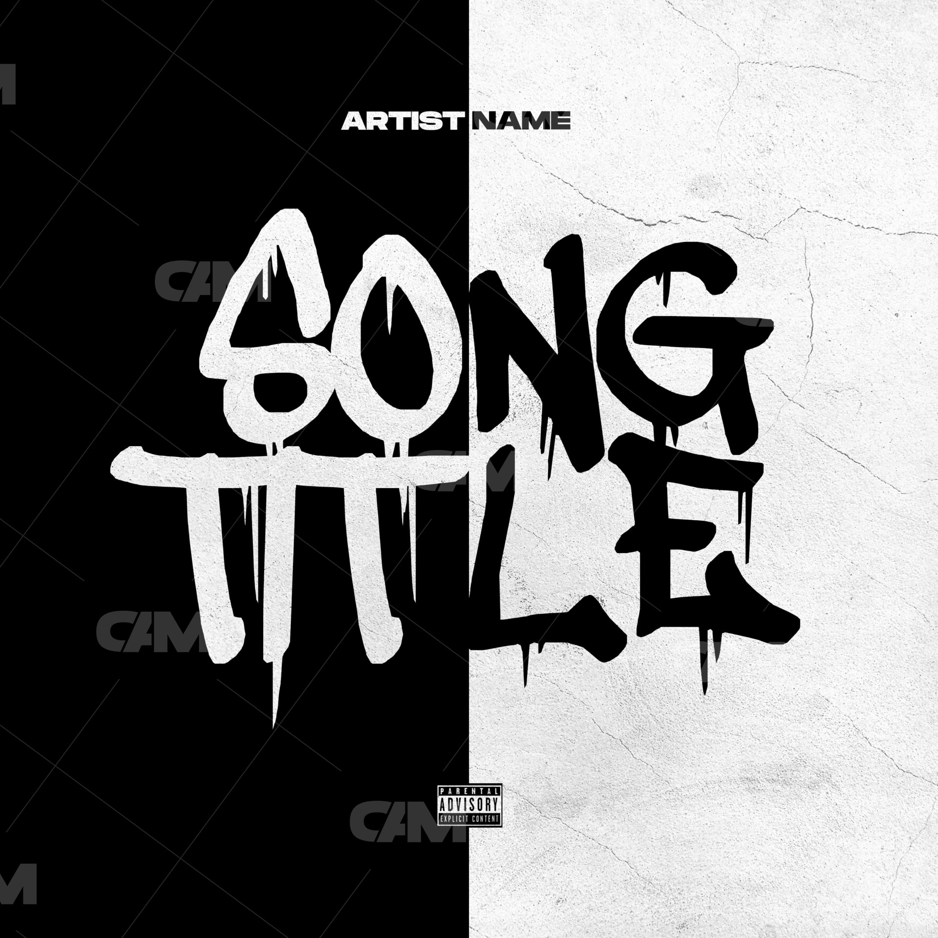 Black&white Typo