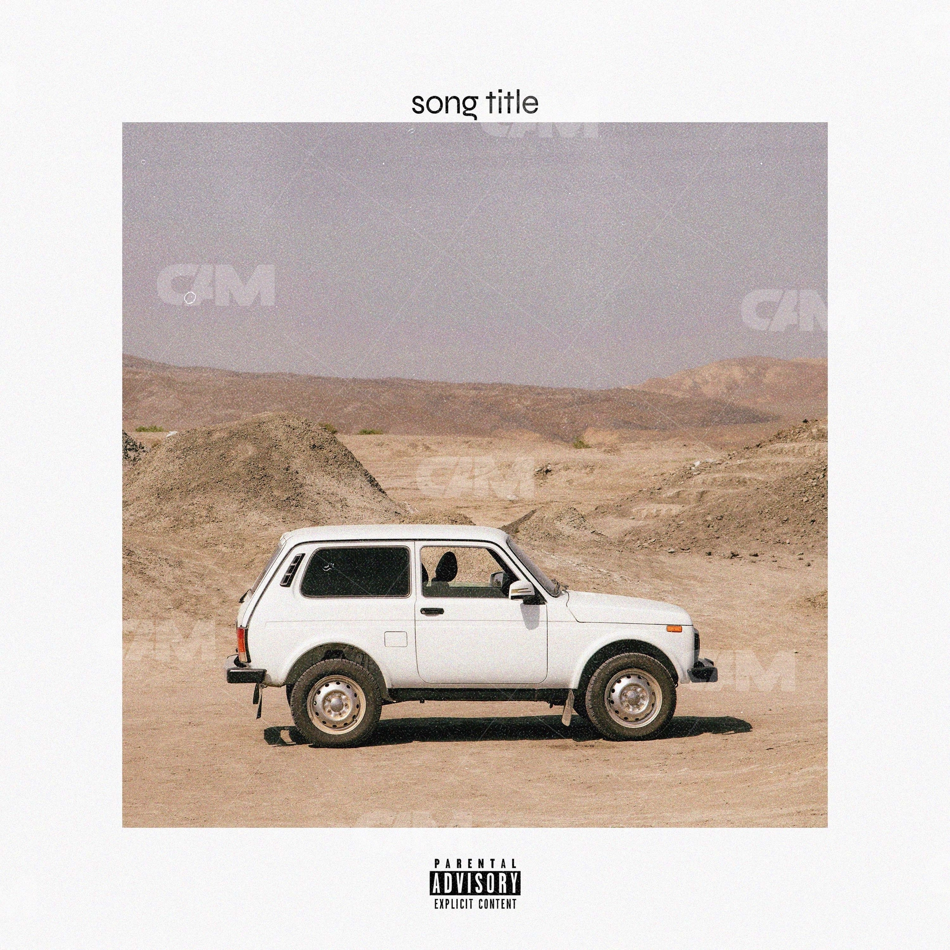 Car Alone Deser
