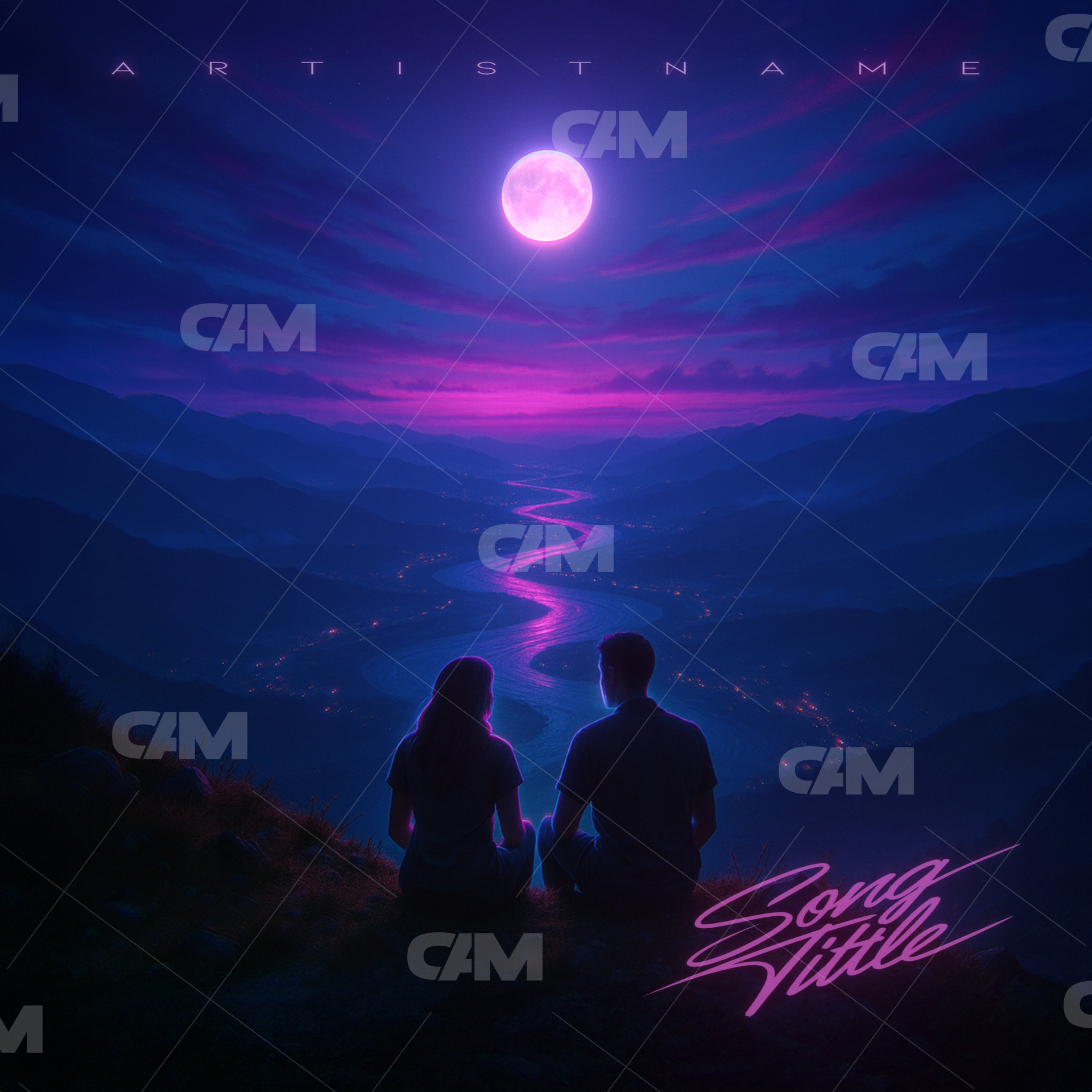 Couple Moon