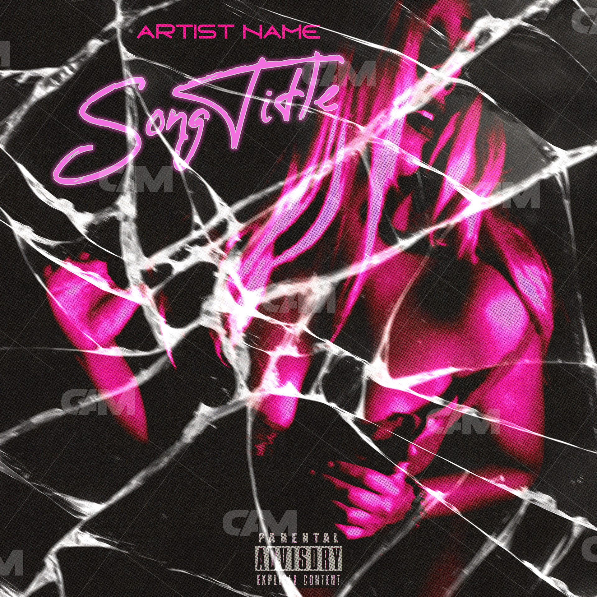 Cracked Pink