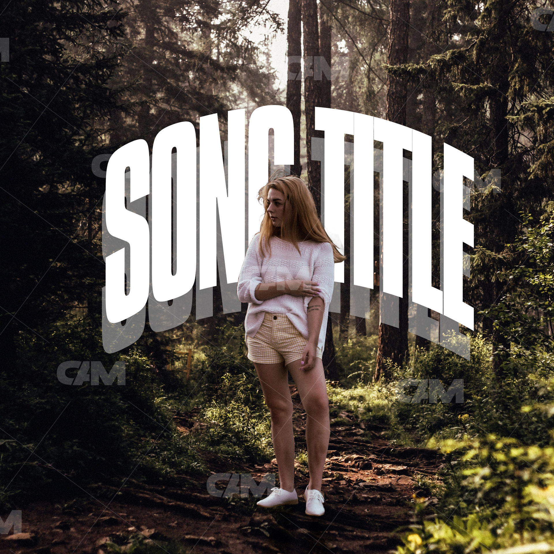 Girl In Forest