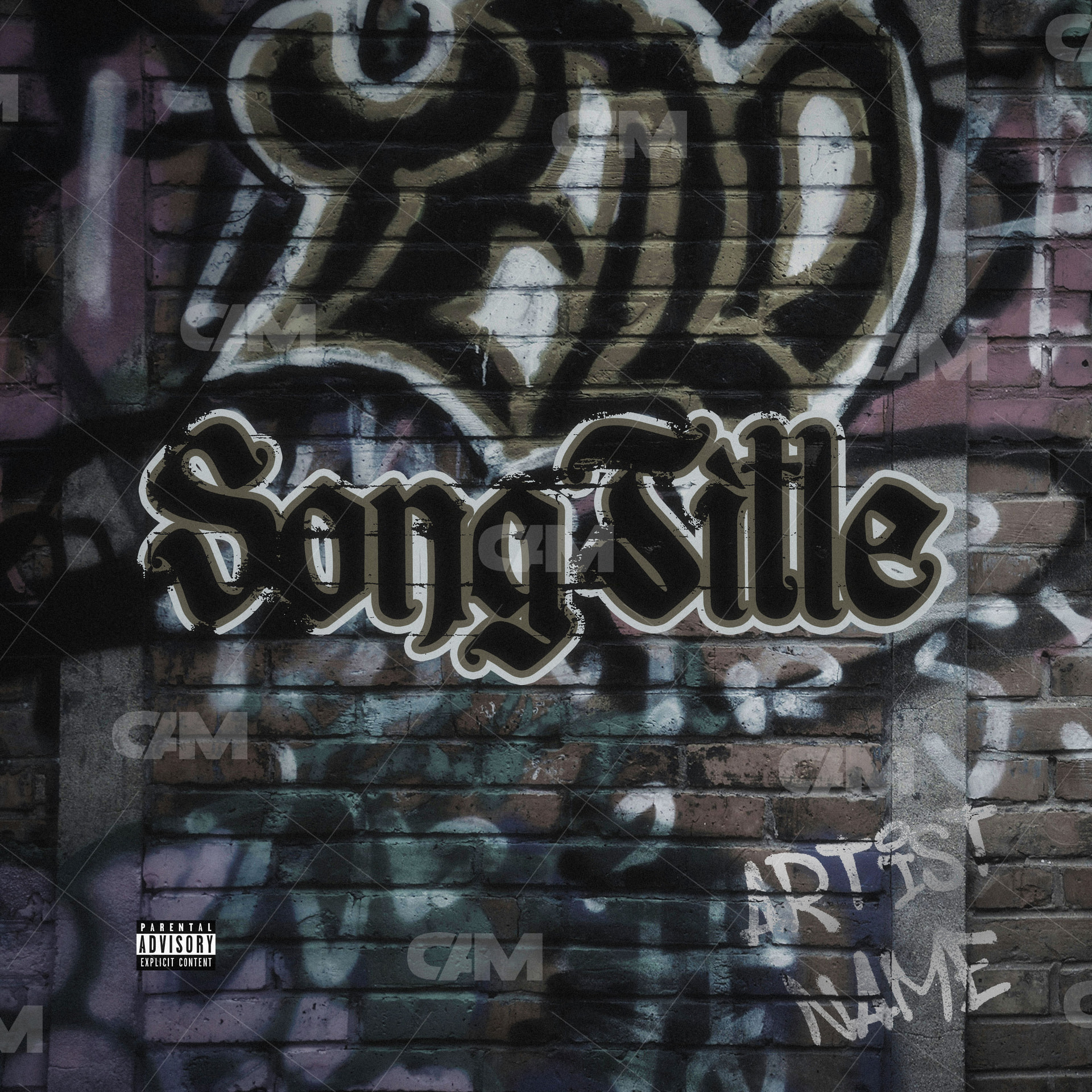 Graffiti Wall Typo 4