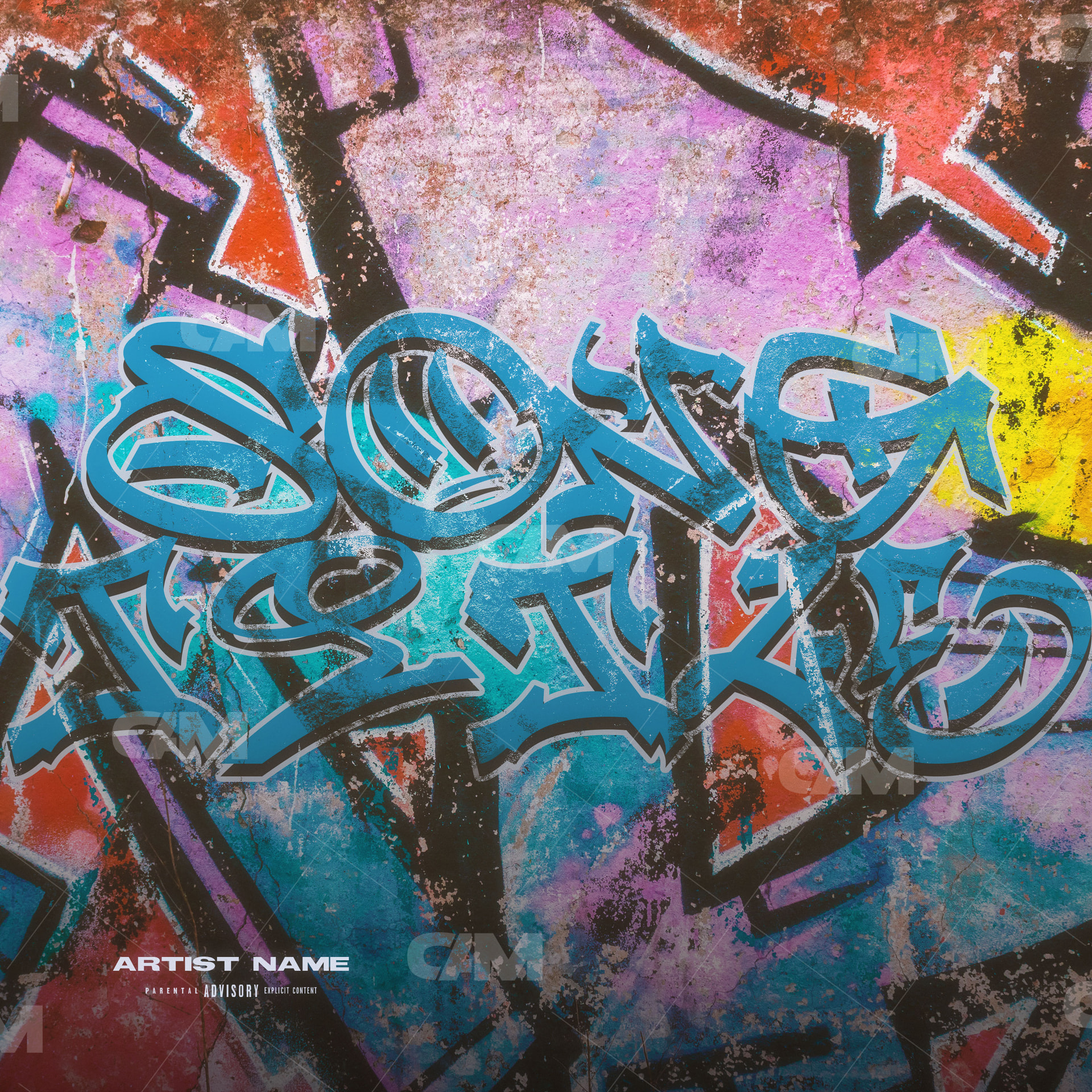 Graffiti Wall Typo 6