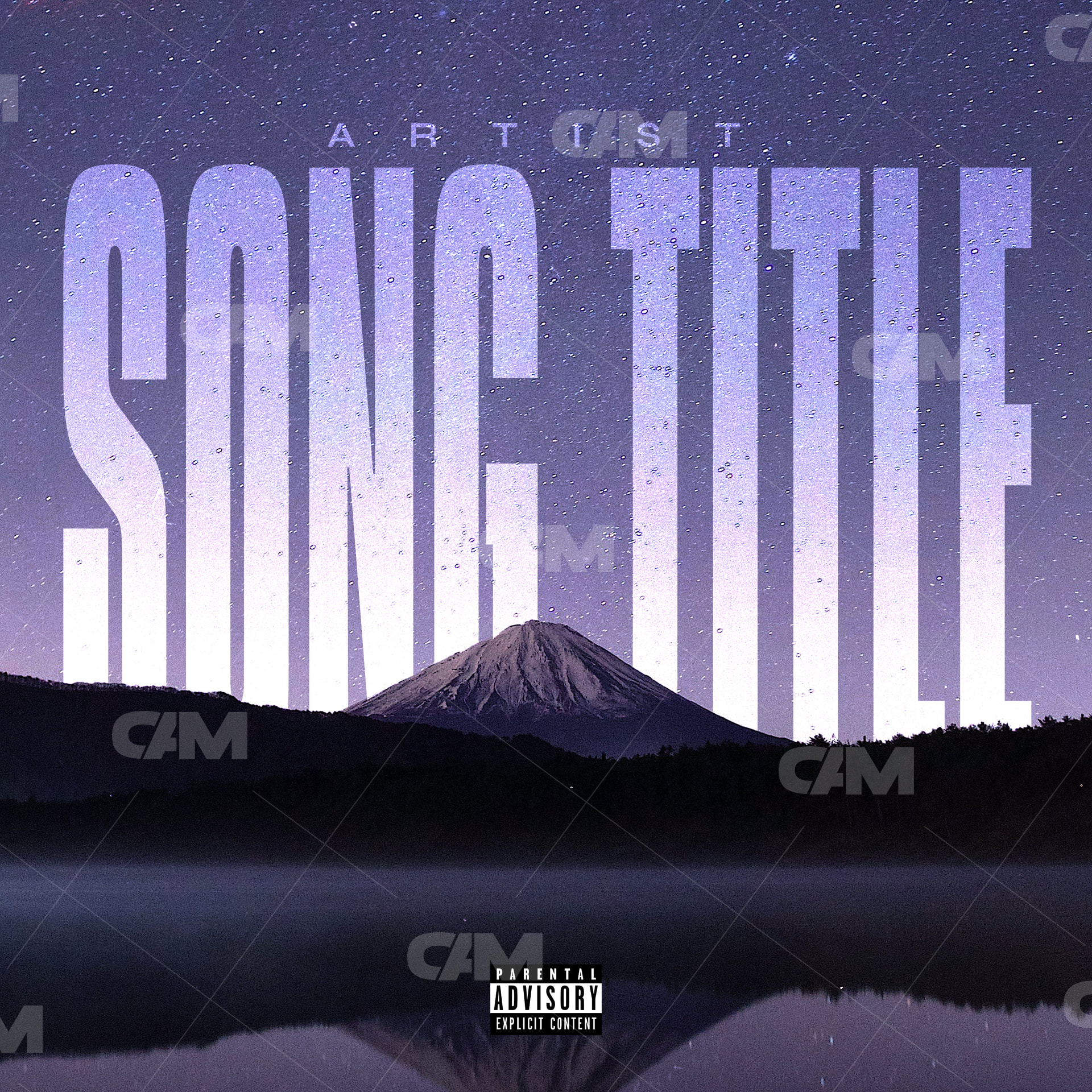 Mountain & Text