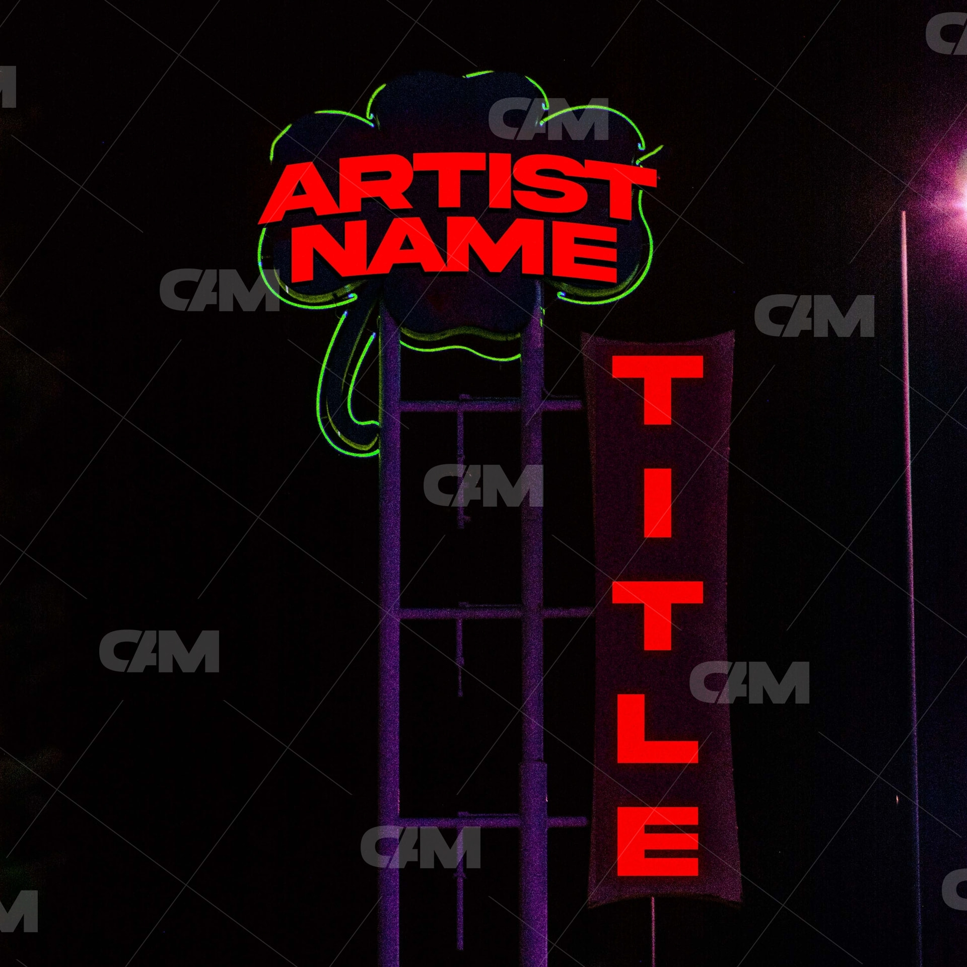 Neon Hotel Sign