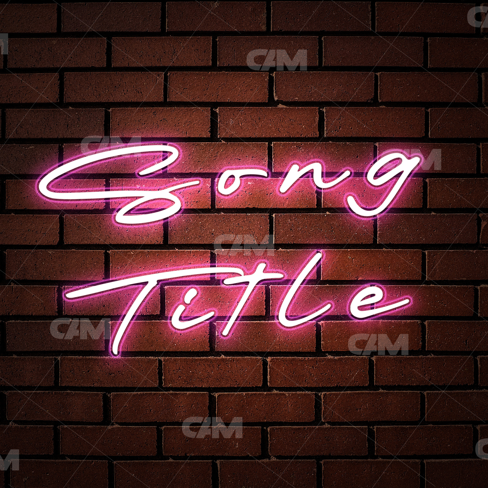 Neon Sign On Wall