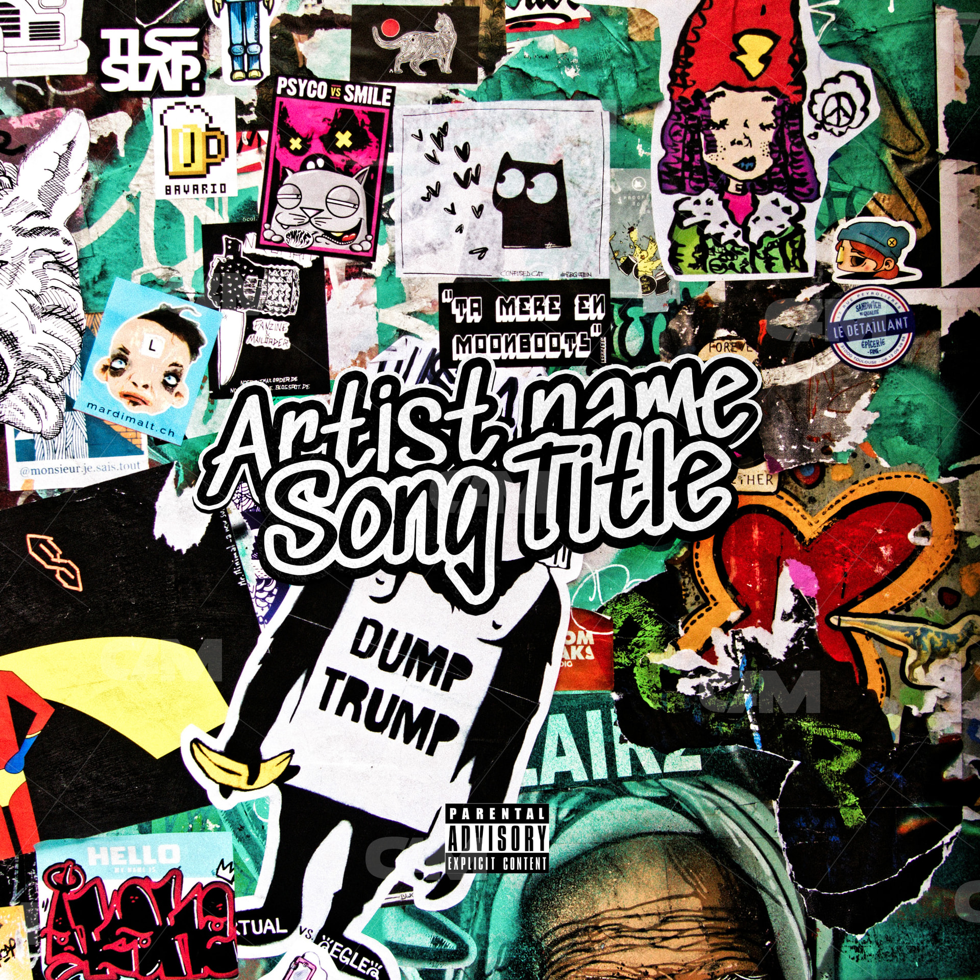 Stickers Wall