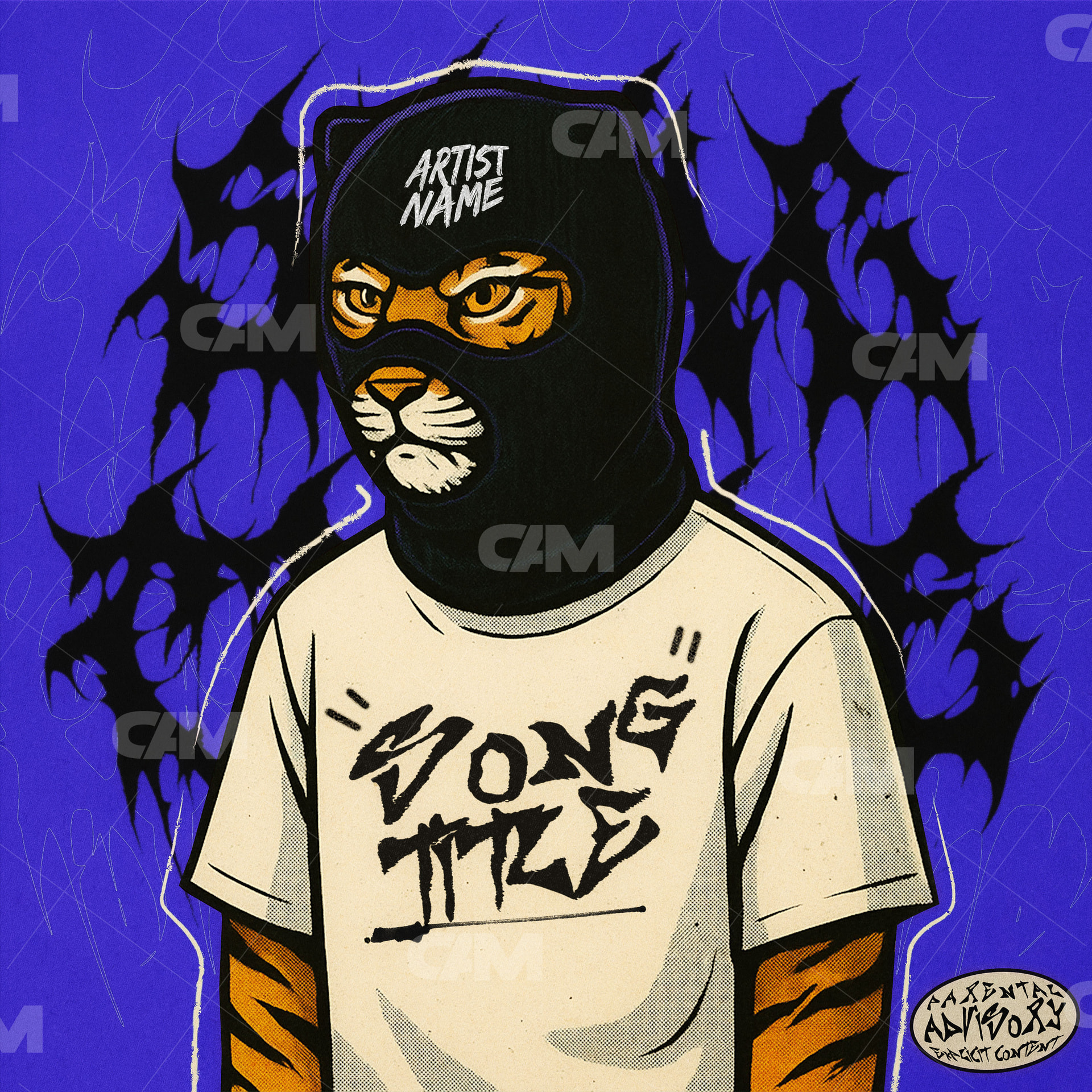 Tiger Ski Mask